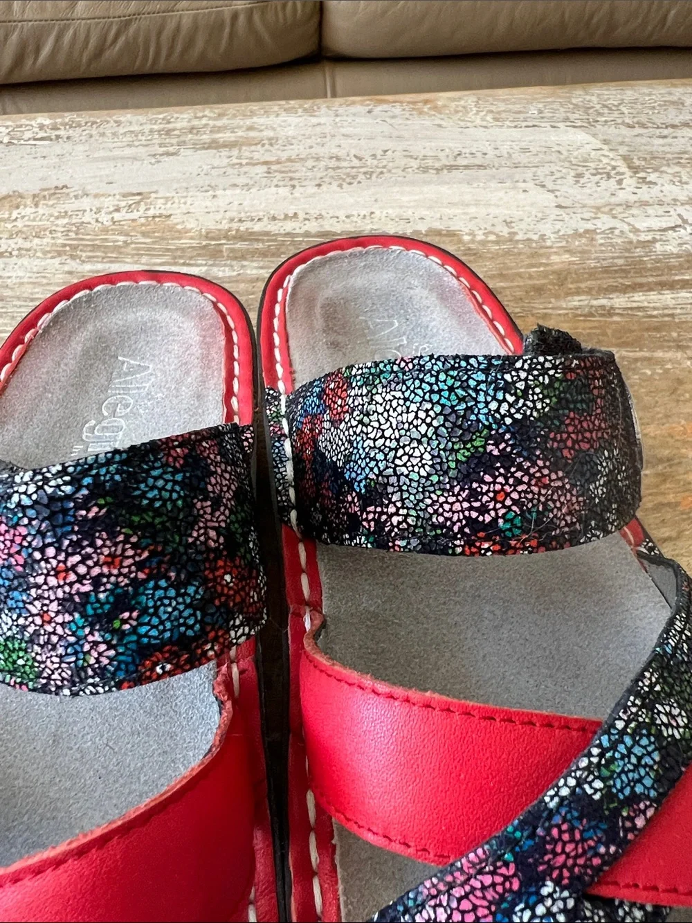 Alegria Victoriah Sandals Size 39/8-8 1/2